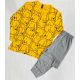 Yellow Grey Bear Ladies NightSuit Yellow Grey Bear Ladies NightSuit