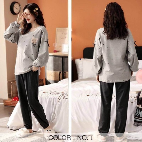 Grey Bear Ladies NightSuit Grey Bear Ladies NightSuit