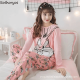 Pink Bugs Ladies NightSuit Pink Bugs Ladies NightSuit