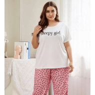 Sleepy Girl Half Sleeves NightSuit