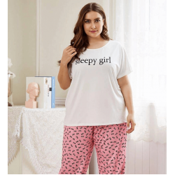 Sleepy Girl Half Sleeves NightSuit