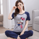 Grey Micky Mouse Ladies NightSuit