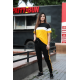 Multi Yellow Women Track Suit