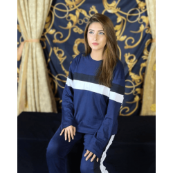 Navy Blue Women Track Suit