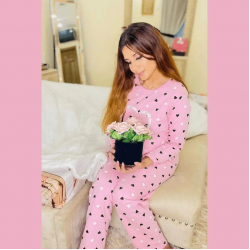 Pink Love Ladies NightSuit