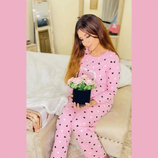 Pink Love Ladies NightSuit