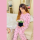 Pink Love Ladies NightSuit