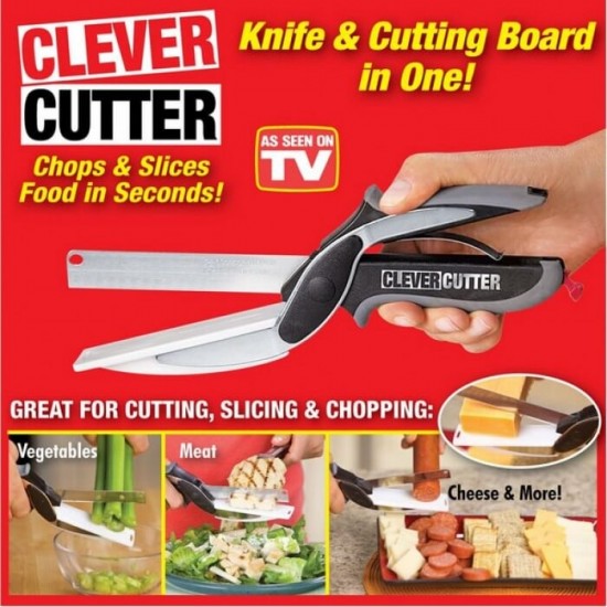 Clever Cutter 2-in-1 Food Chopper