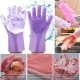 Magic Multifunction Silicone Dishwashing Gloves Pair