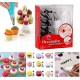 Cake Decorating Set Frosting Icing Piping Bag Tips 15 Piece