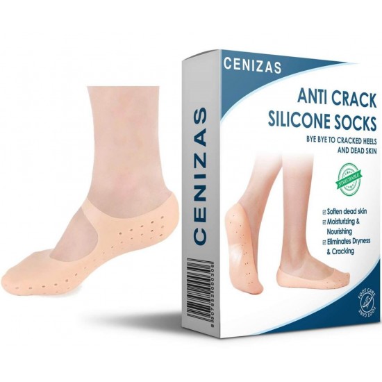 Full Length Anti Crack Heel Socks