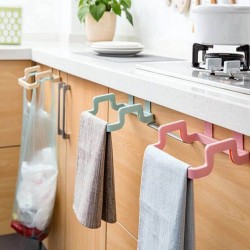 Garbage Bag Holder Dustbin Towel Rack