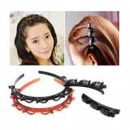 Hair Twister Hair band With 8 Small Clips