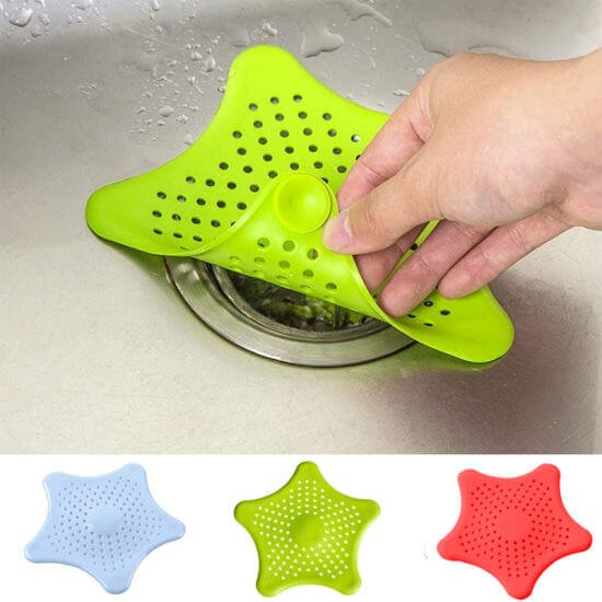 Star Silicone Drain Filter