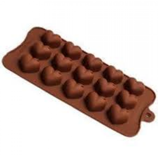 Silicone 15pc Heart Dot Chocolate Mold