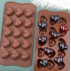 Silicone 15pc Heart Dot Chocolate Mold